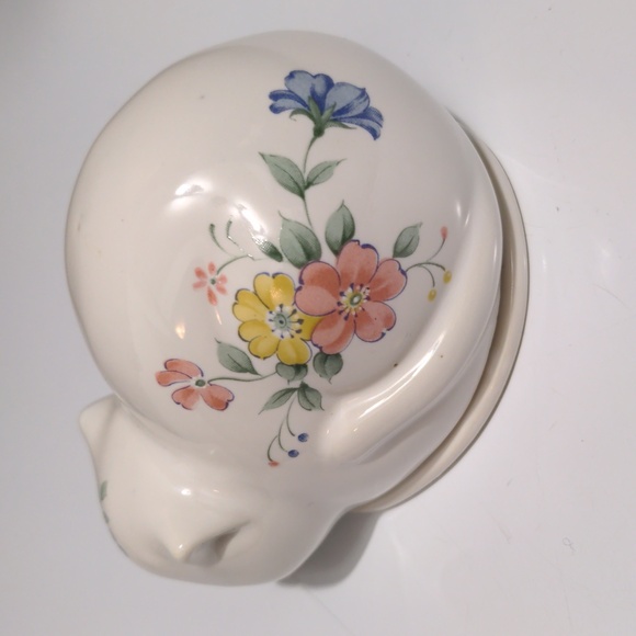 Vintage Porcelain White Kitty Cat Trinket Dish - Japan - Picture 4 of 11